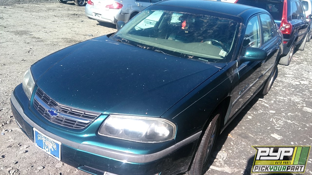 2001 CHEVROLET IMPALA partes disponibles