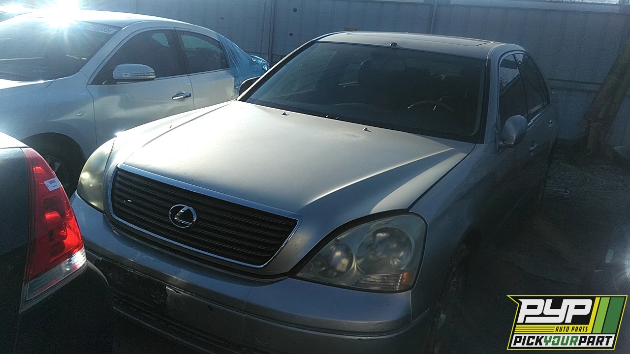 2002 LEXUS LS430 partes disponibles