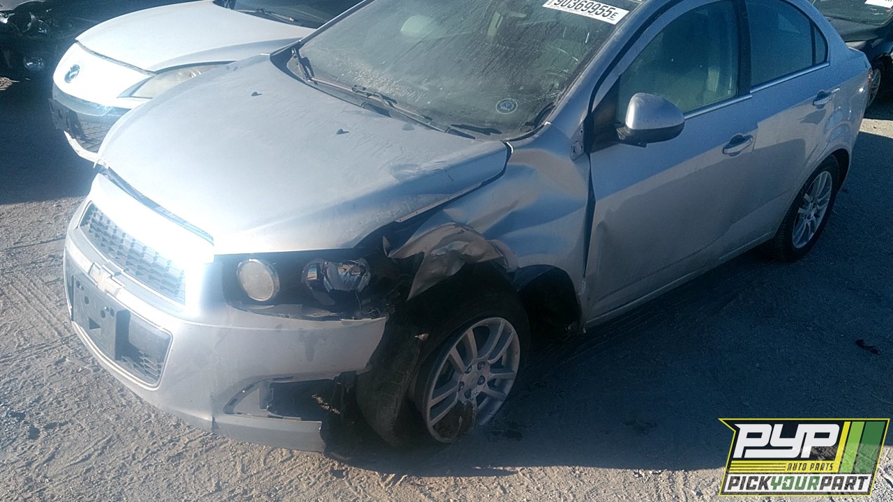 2012 CHEVROLET SONIC available for parts