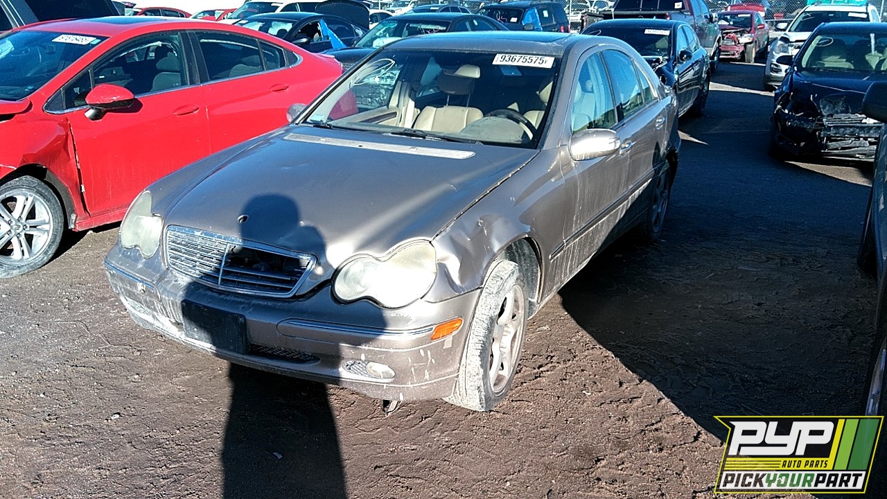 2001 MERCEDES-BENZ C320 available for parts