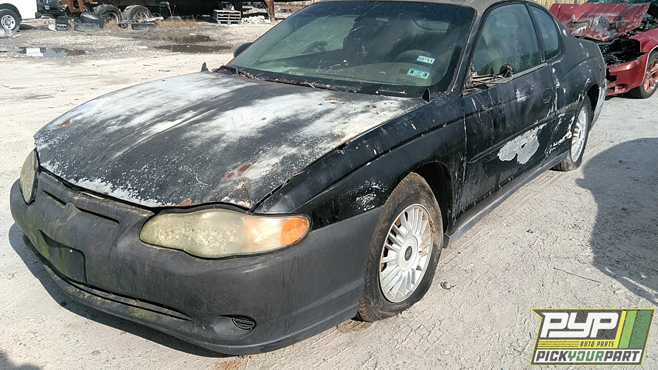 2002 CHEVROLET MONTE CARLO available for parts