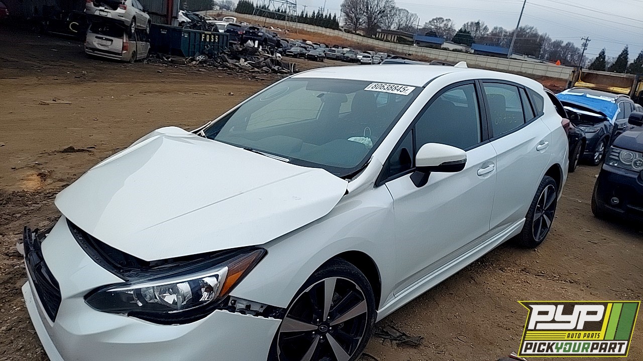 2019 SUBARU IMPREZA partes disponibles
