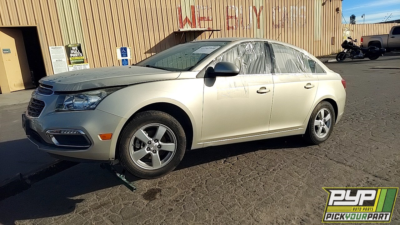 2015 CHEVROLET CRUZE available for parts