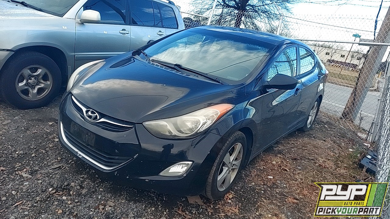 2012 HYUNDAI ELANTRA partes disponibles