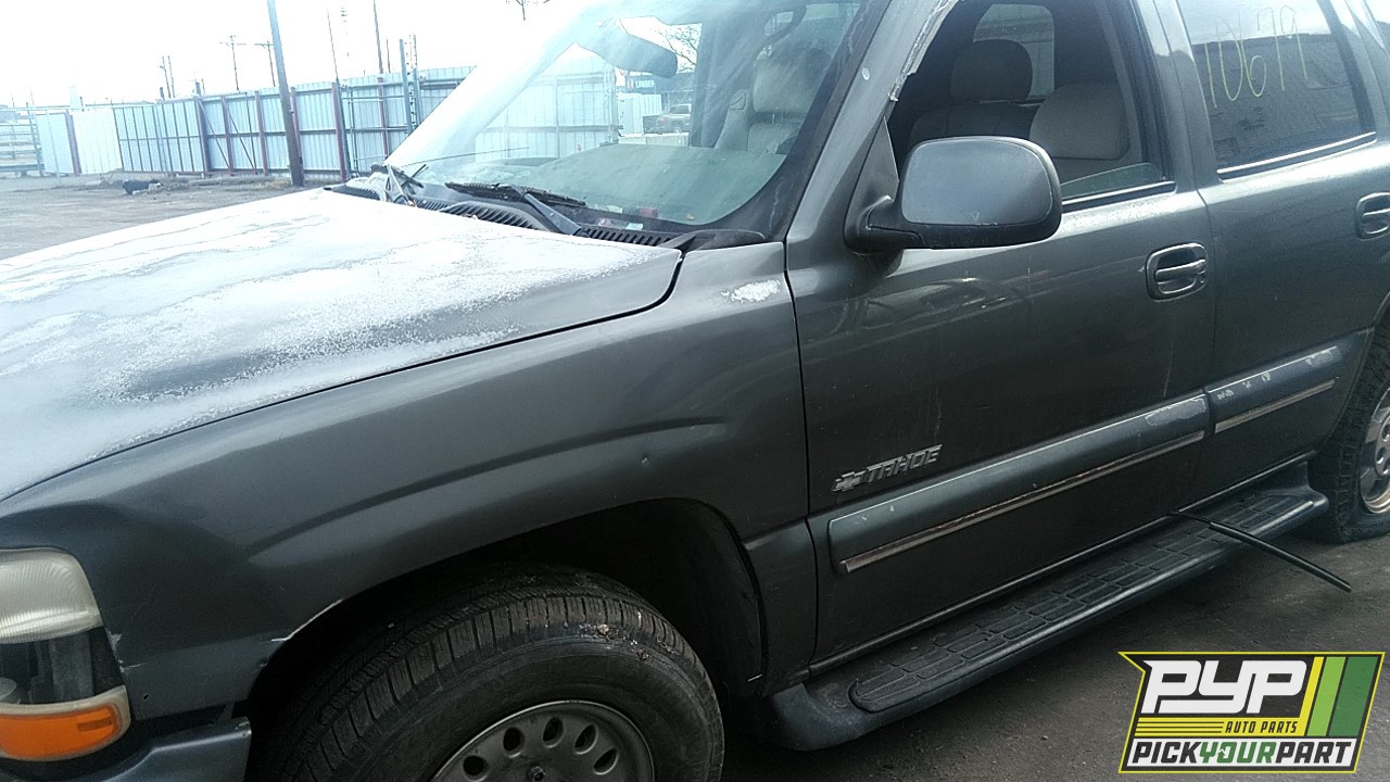 2001 CHEVROLET TAHOE available for parts