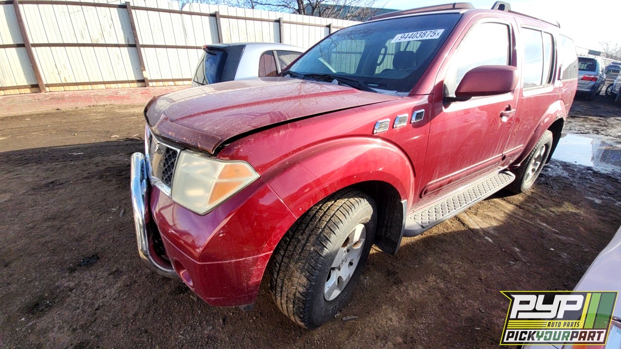 2005 NISSAN PATHFINDER available for parts