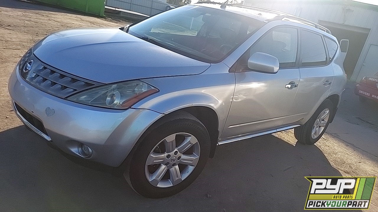 2007 NISSAN MURANO available for parts