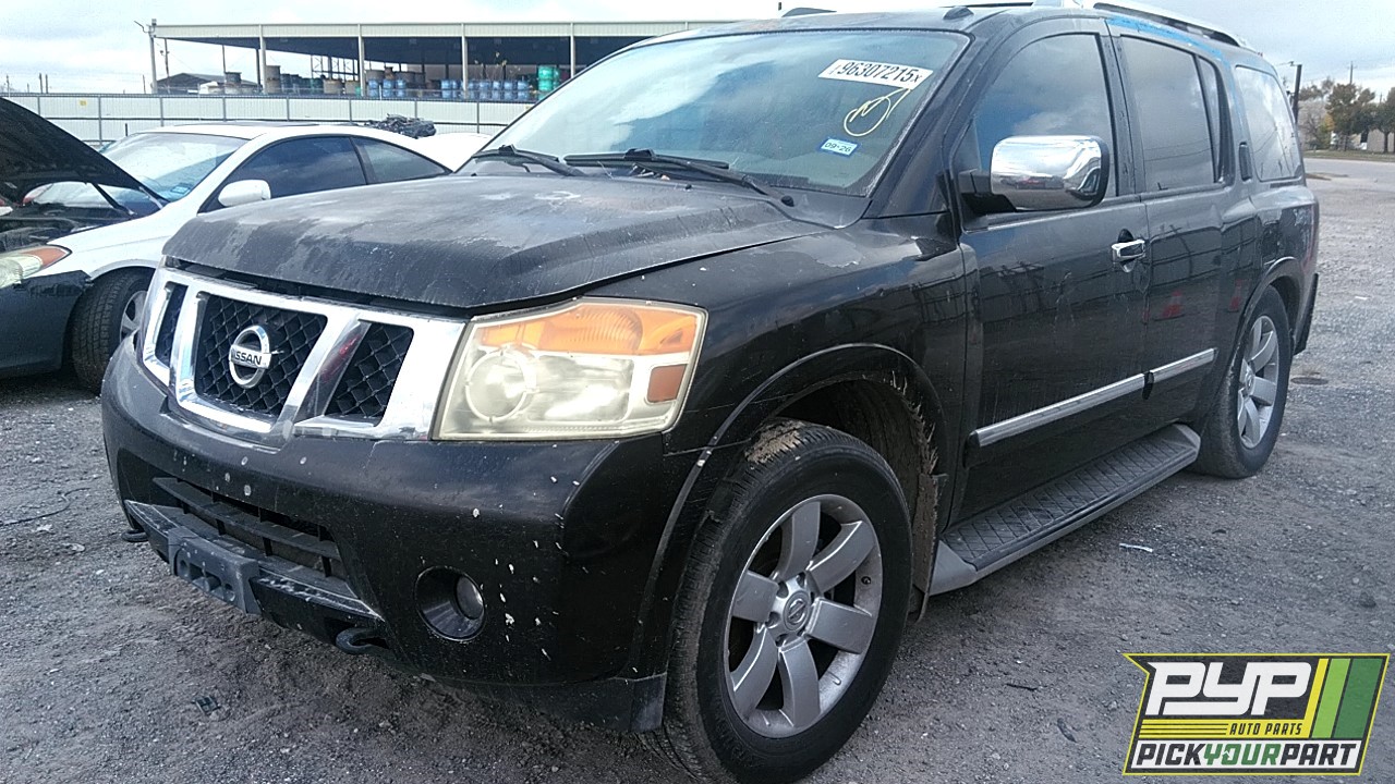 2012 NISSAN ARMADA partes disponibles