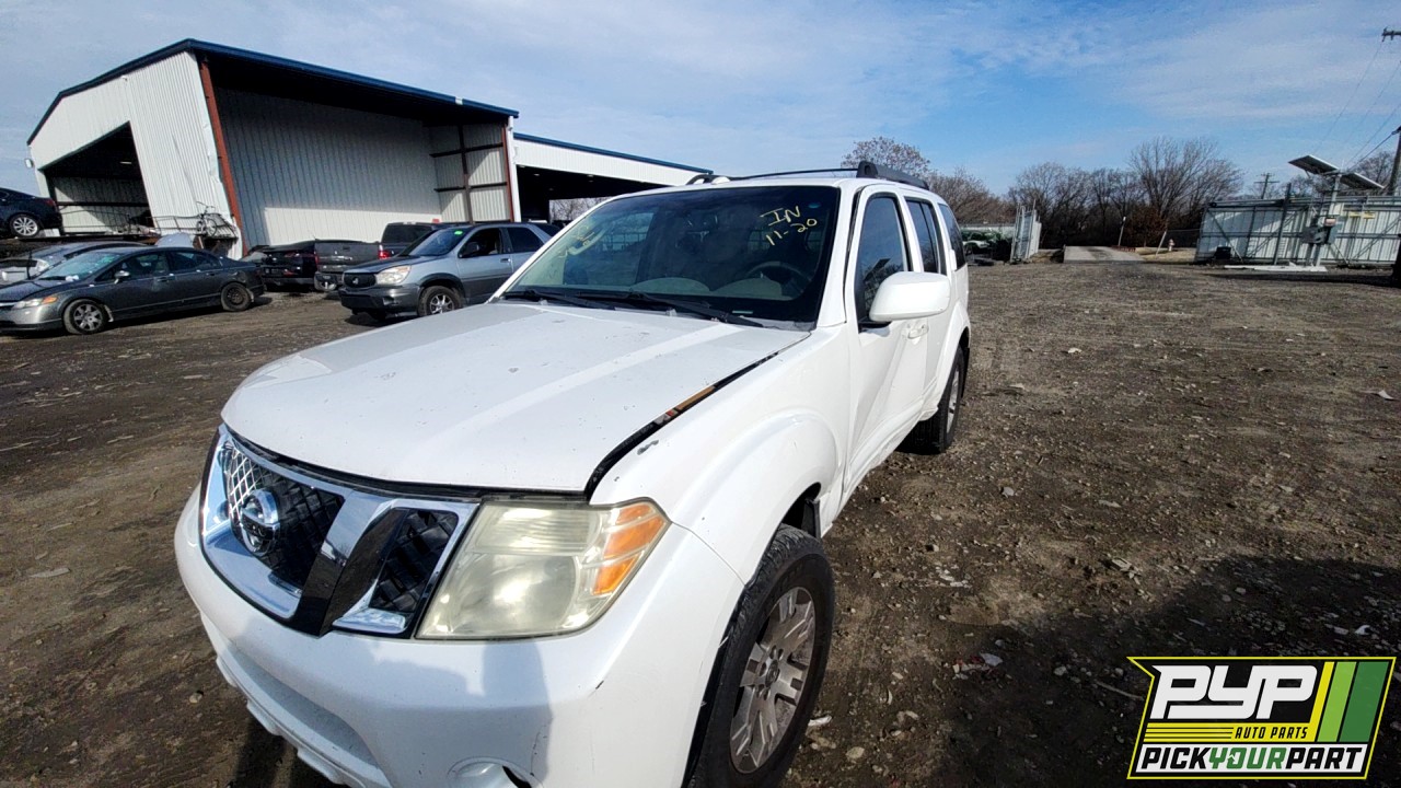 2009 NISSAN PATHFINDER partes disponibles