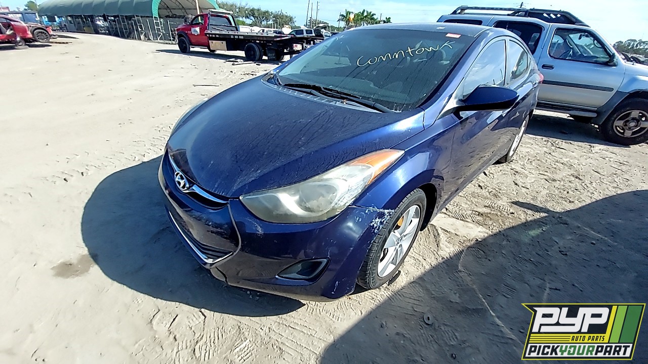 2013 HYUNDAI ELANTRA partes disponibles