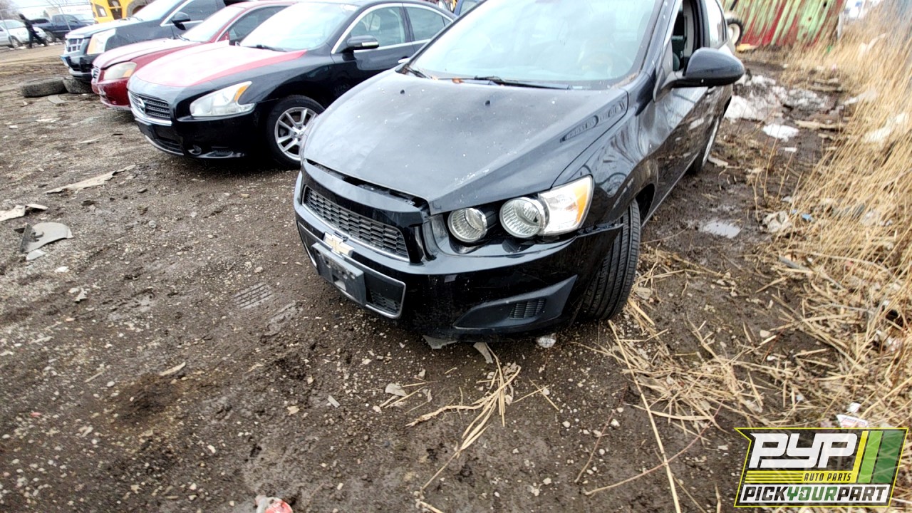 2012 CHEVROLET SONIC partes disponibles