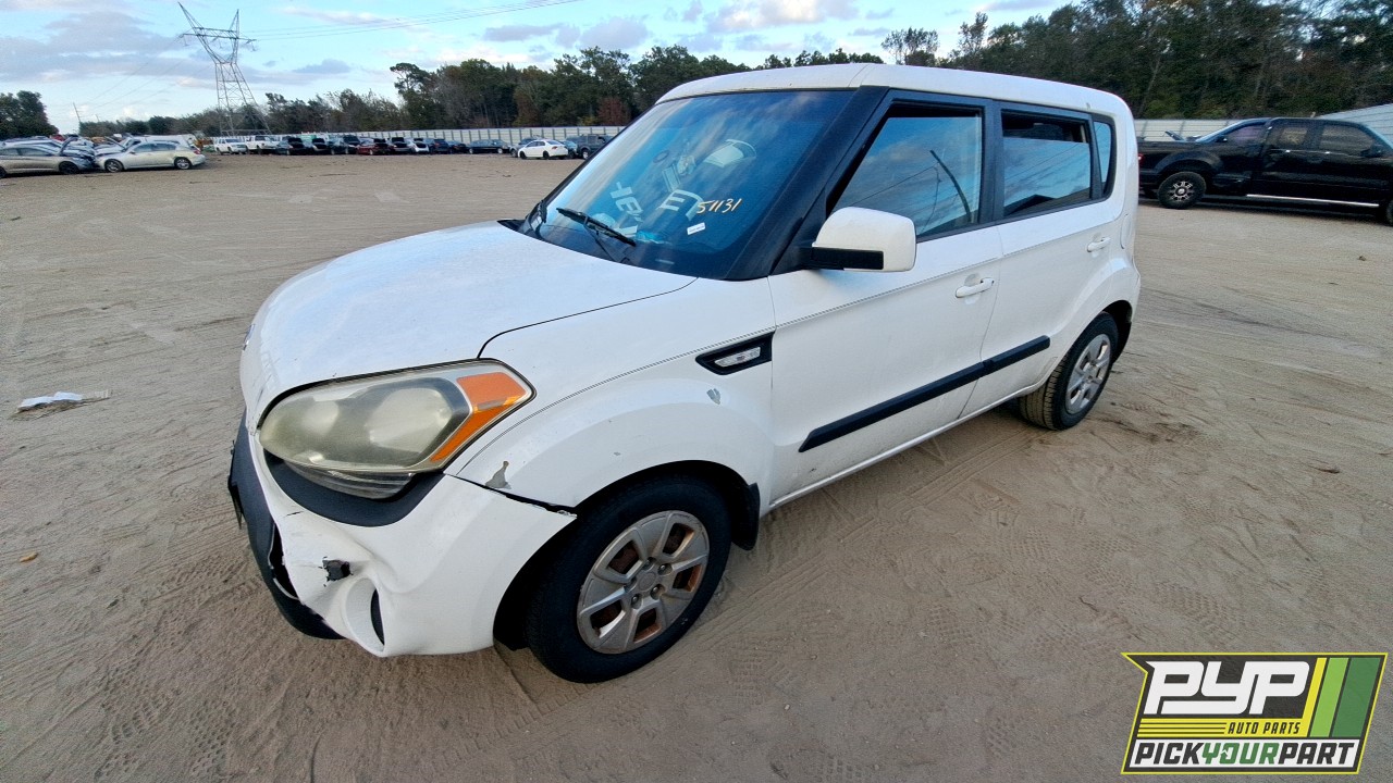 2012 KIA SOUL partes disponibles