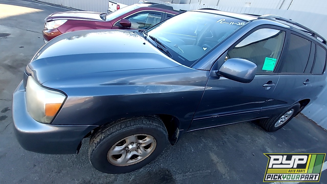 2005 TOYOTA HIGHLANDER partes disponibles