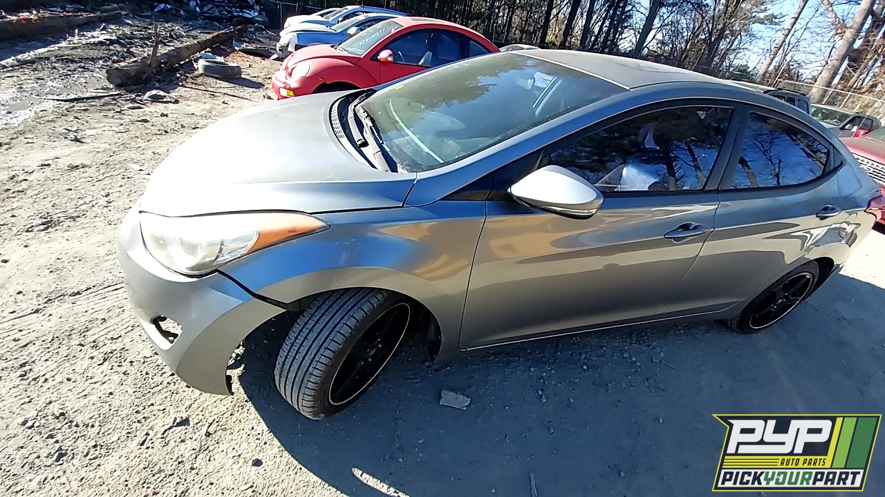 2011 HYUNDAI ELANTRA partes disponibles