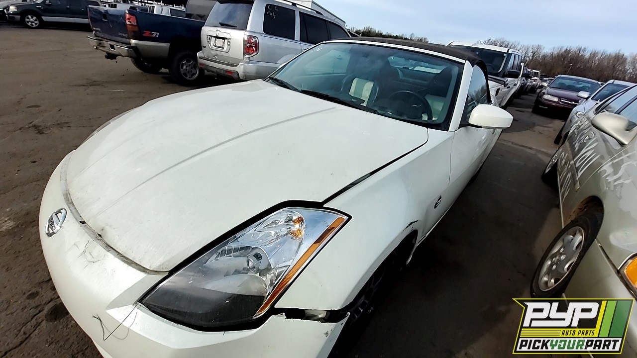 2004 NISSAN 350Z partes disponibles