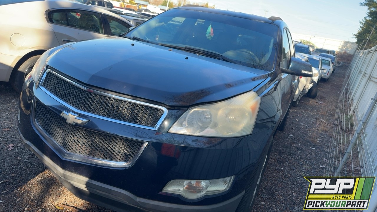 2012 CHEVROLET TRAVERSE partes disponibles