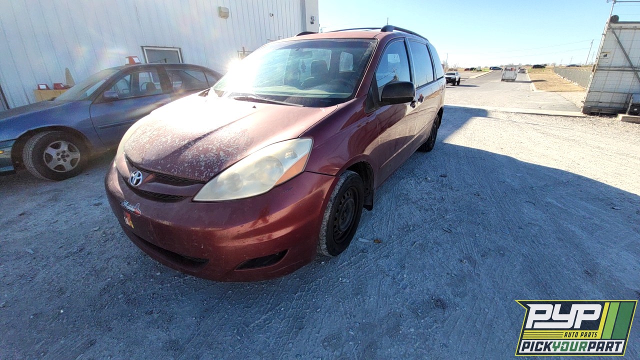 2009 TOYOTA SIENNA partes disponibles