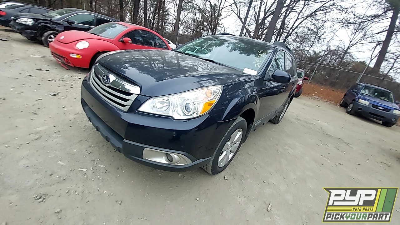 2012 SUBARU OUTBACK partes disponibles