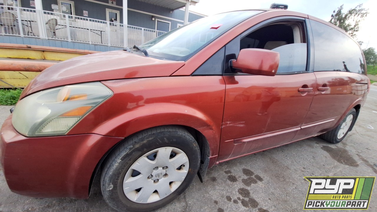 2004 NISSAN QUEST available for parts