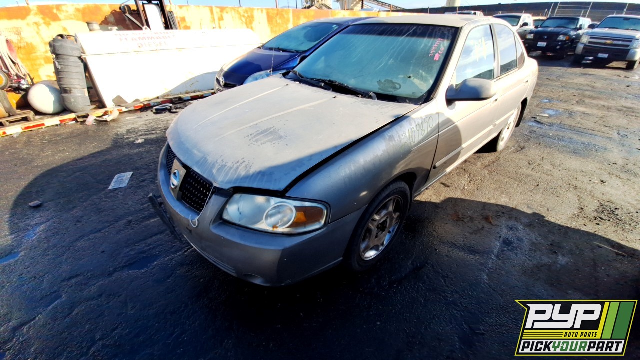 2004 NISSAN SENTRA partes disponibles