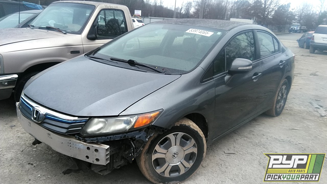 2012 HONDA CIVIC partes disponibles