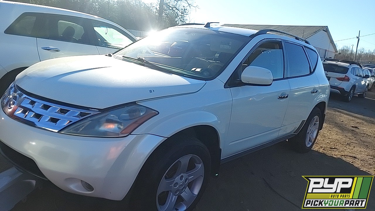 2004 NISSAN MURANO available for parts