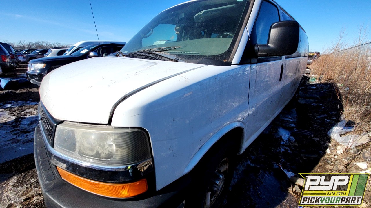 2012 CHEVROLET EXPRESS 3500 partes disponibles