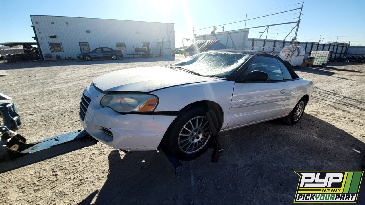 2004 CHRYSLER SEBRING available for parts