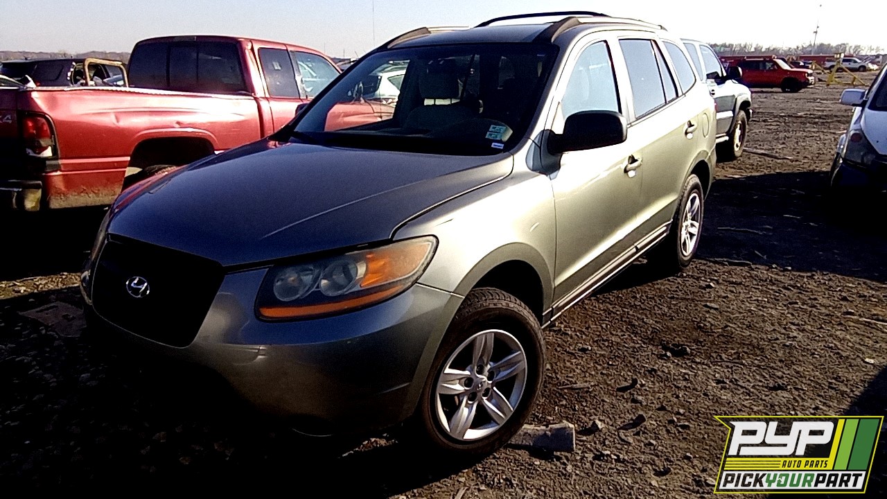 2009 HYUNDAI SANTA FE partes disponibles