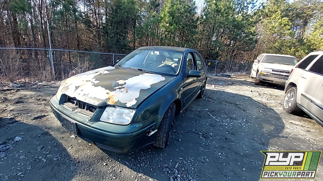 2001 VOLKSWAGEN JETTA partes disponibles