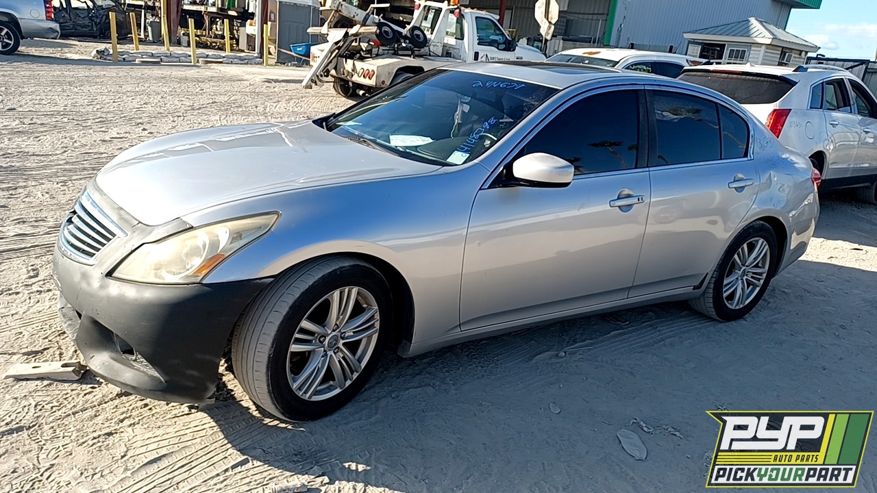 2013 INFINITI G37 partes disponibles