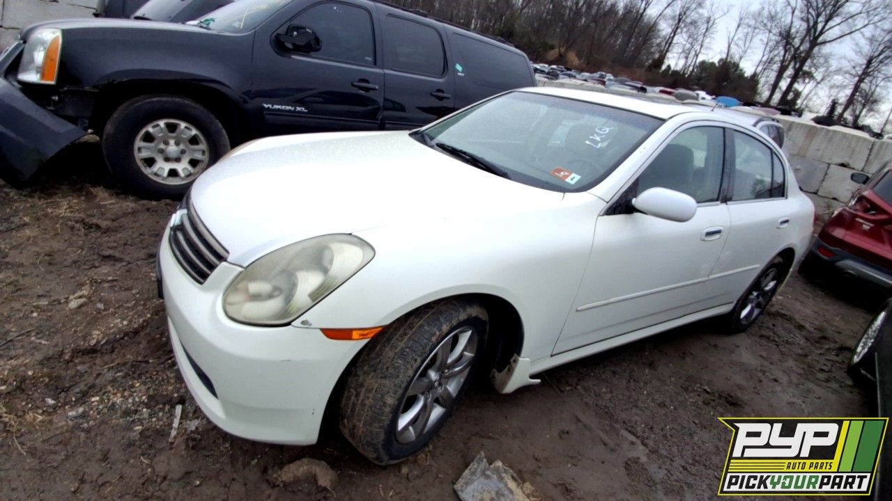 2005 INFINITI G35 available for parts
