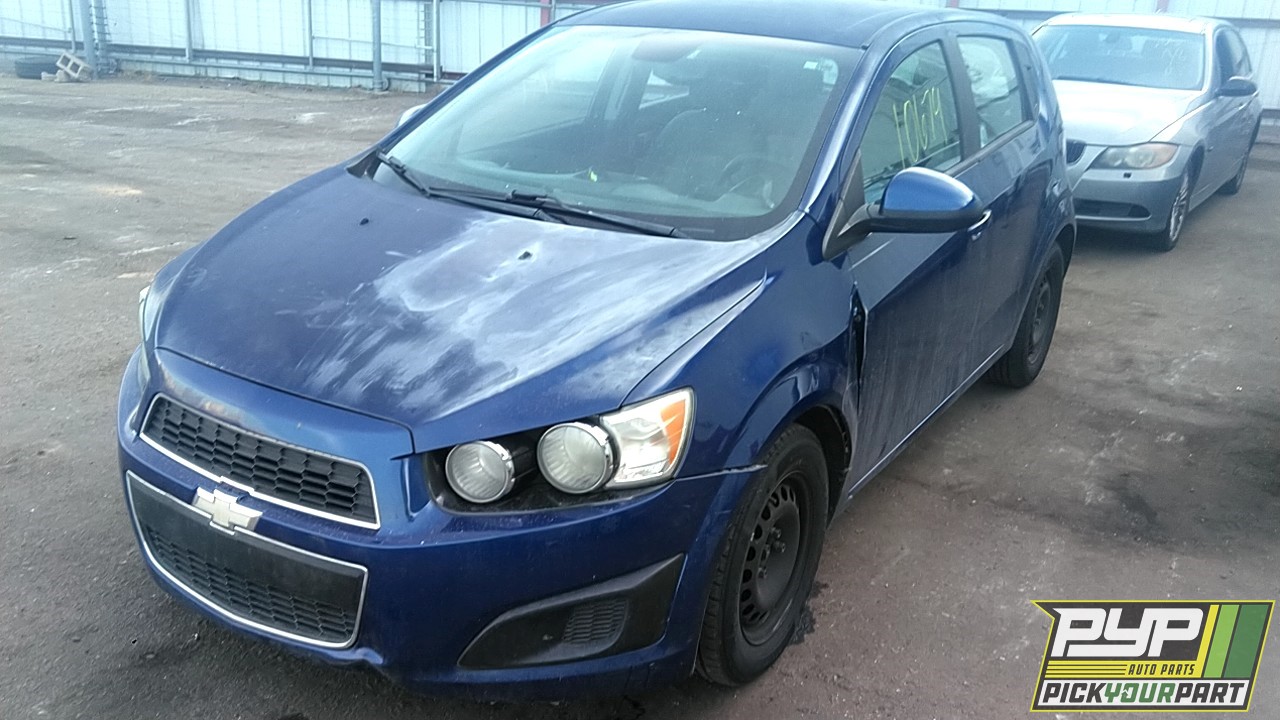 2013 CHEVROLET SONIC available for parts