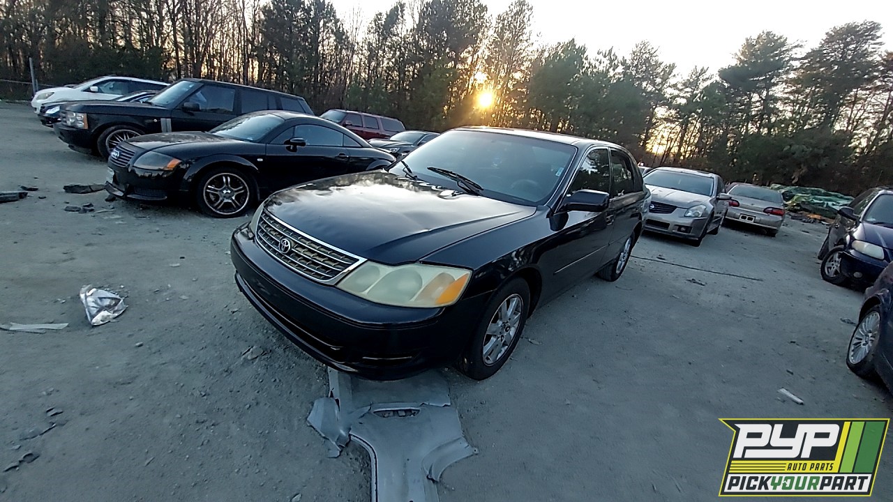 2003 TOYOTA AVALON partes disponibles