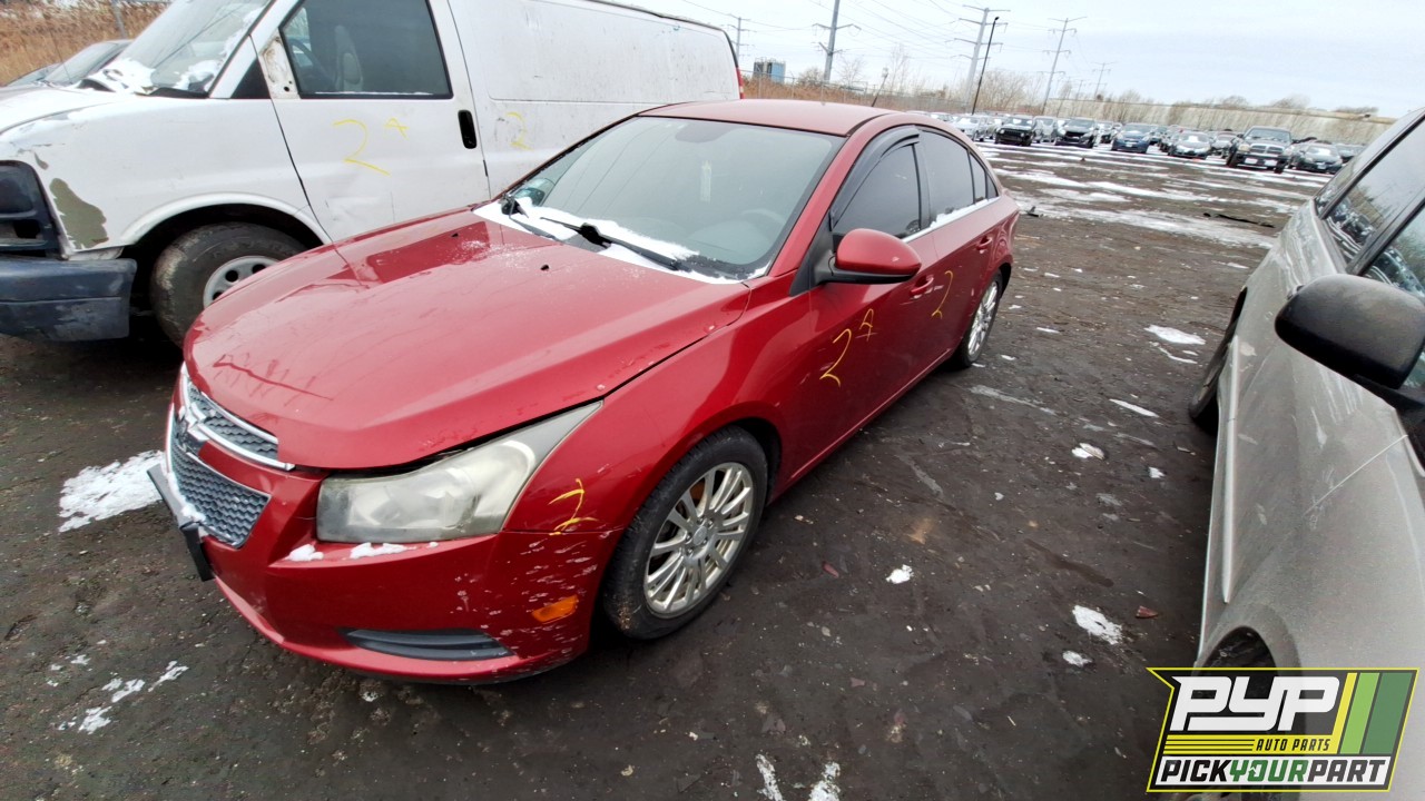2012 CHEVROLET CRUZE partes disponibles