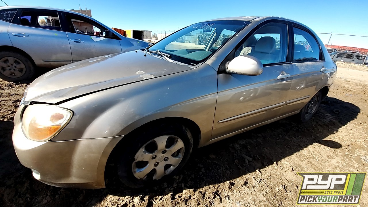 2008 KIA SPECTRA partes disponibles