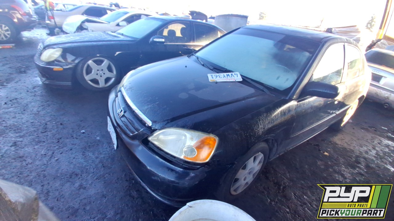 2002 HONDA CIVIC available for parts