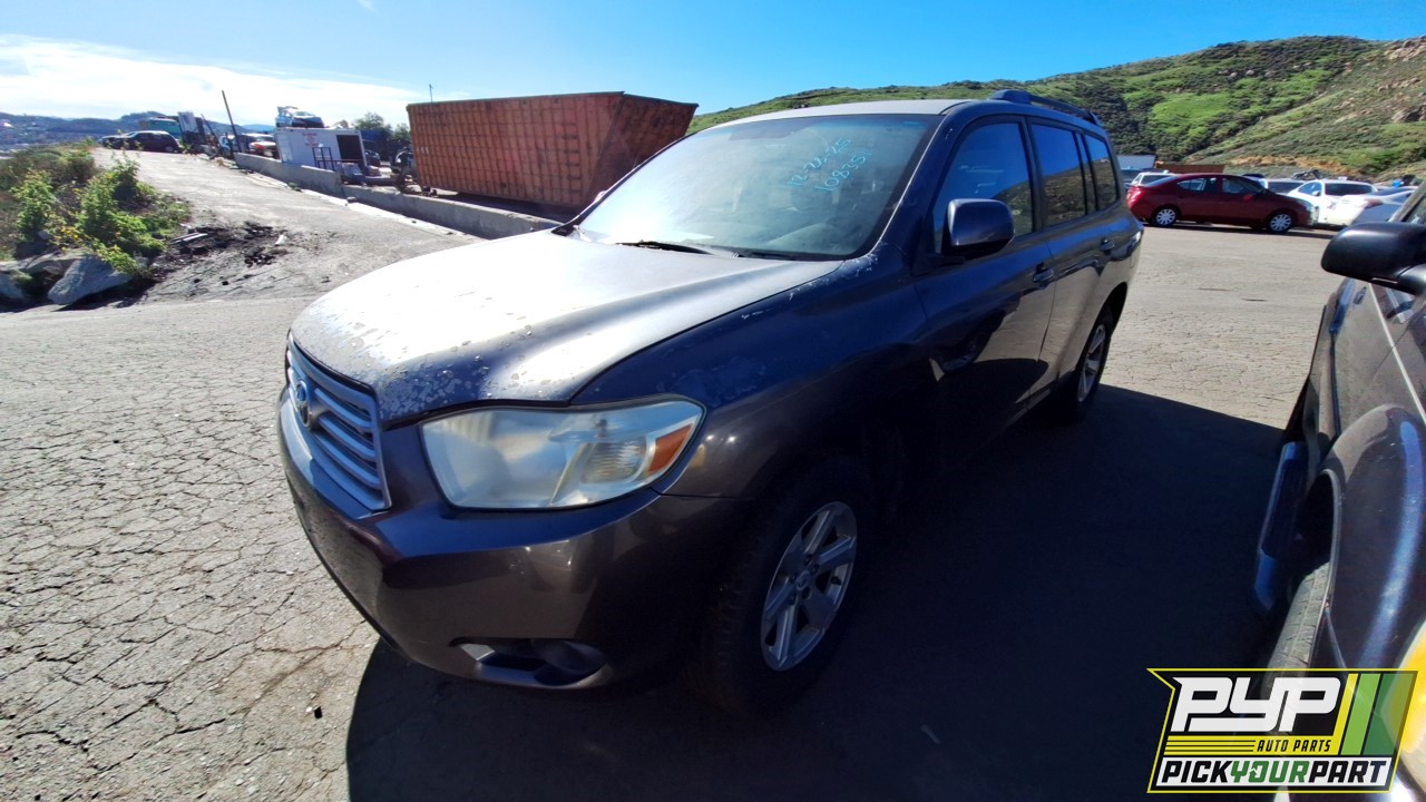 2008 TOYOTA HIGHLANDER partes disponibles
