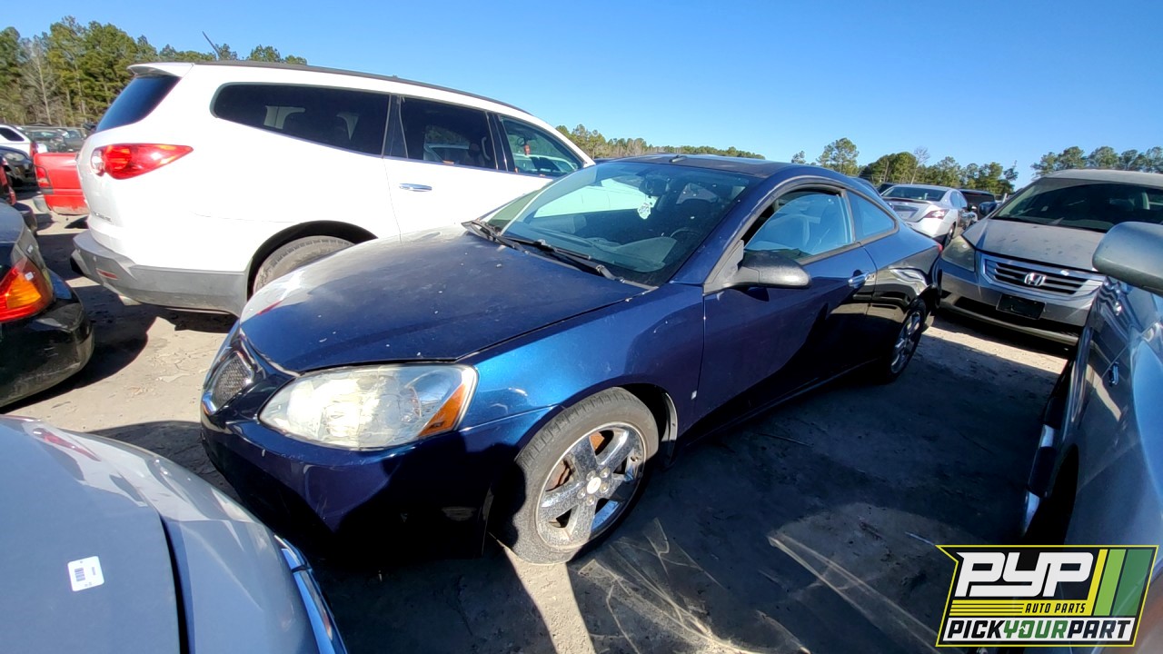 2008 PONTIAC G6 partes disponibles