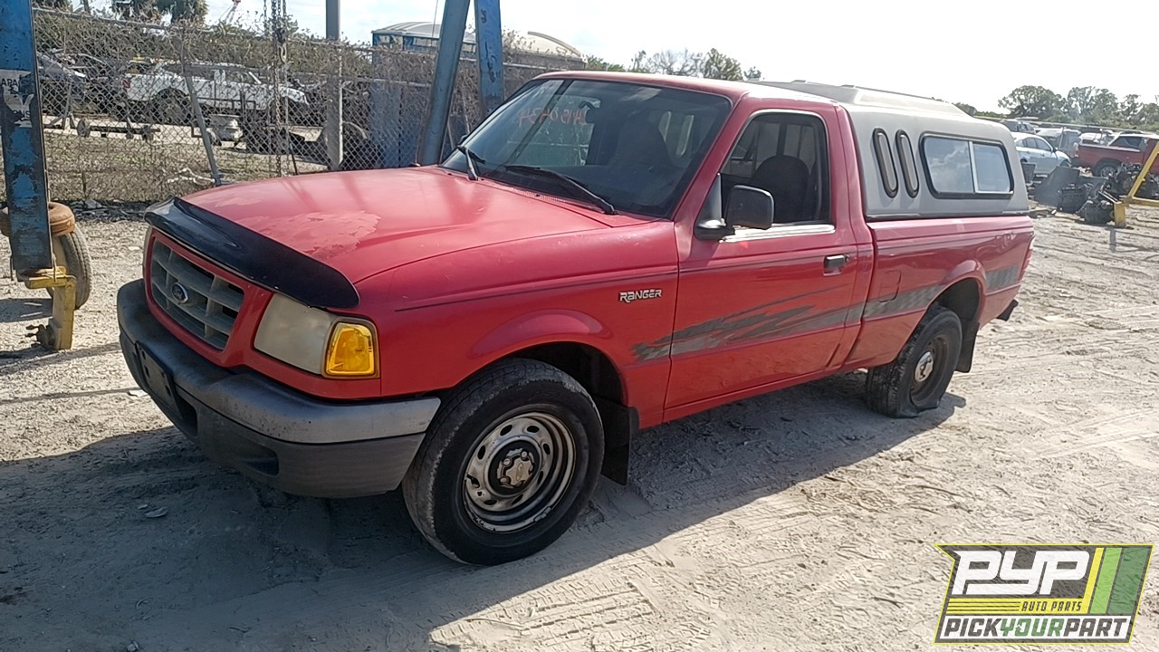2001 FORD RANGER partes disponibles