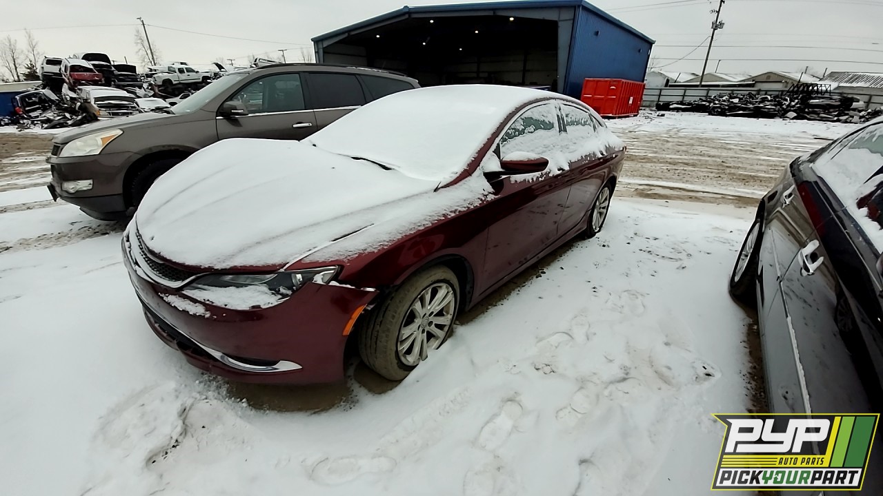 2016 CHRYSLER 200 available for parts