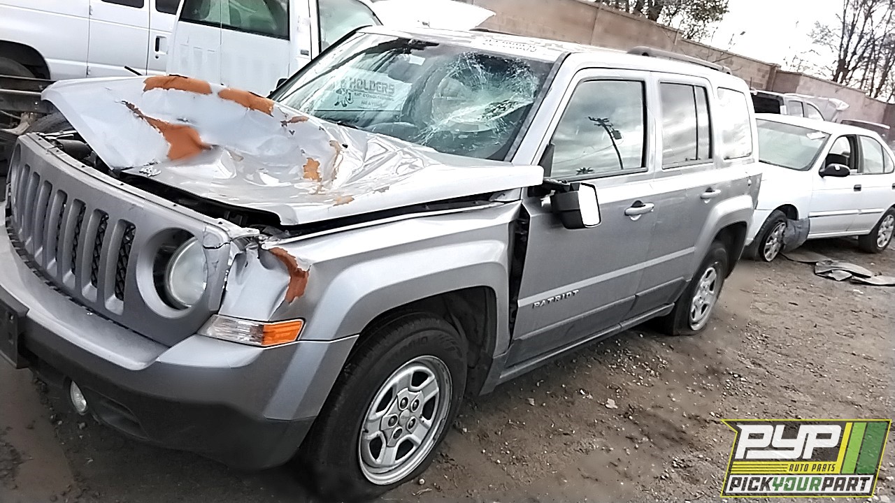 2016 JEEP PATRIOT partes disponibles
