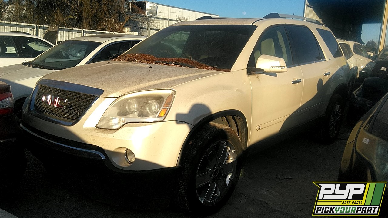 2010 GMC ACADIA partes disponibles