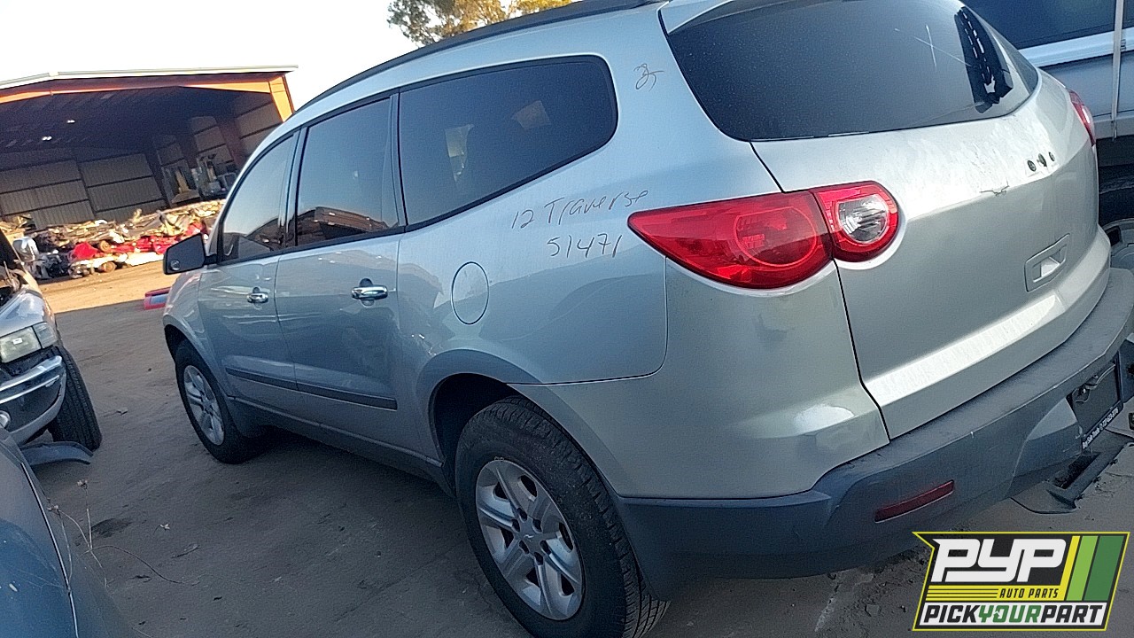 2012 CHEVROLET TRAVERSE partes disponibles
