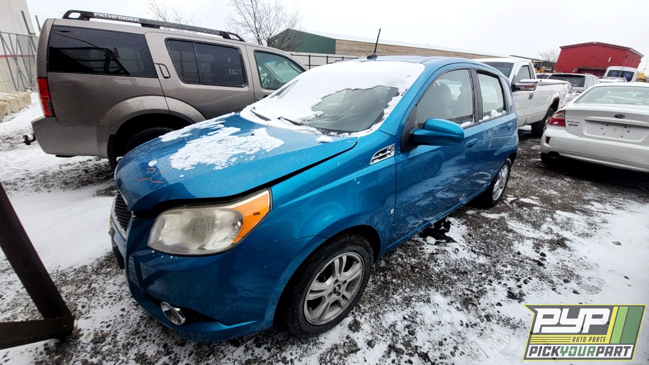 2009 CHEVROLET AVEO5 available for parts