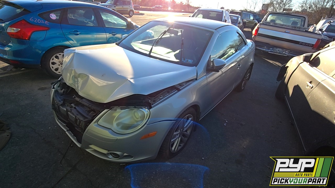 2009 VOLKSWAGEN EOS partes disponibles