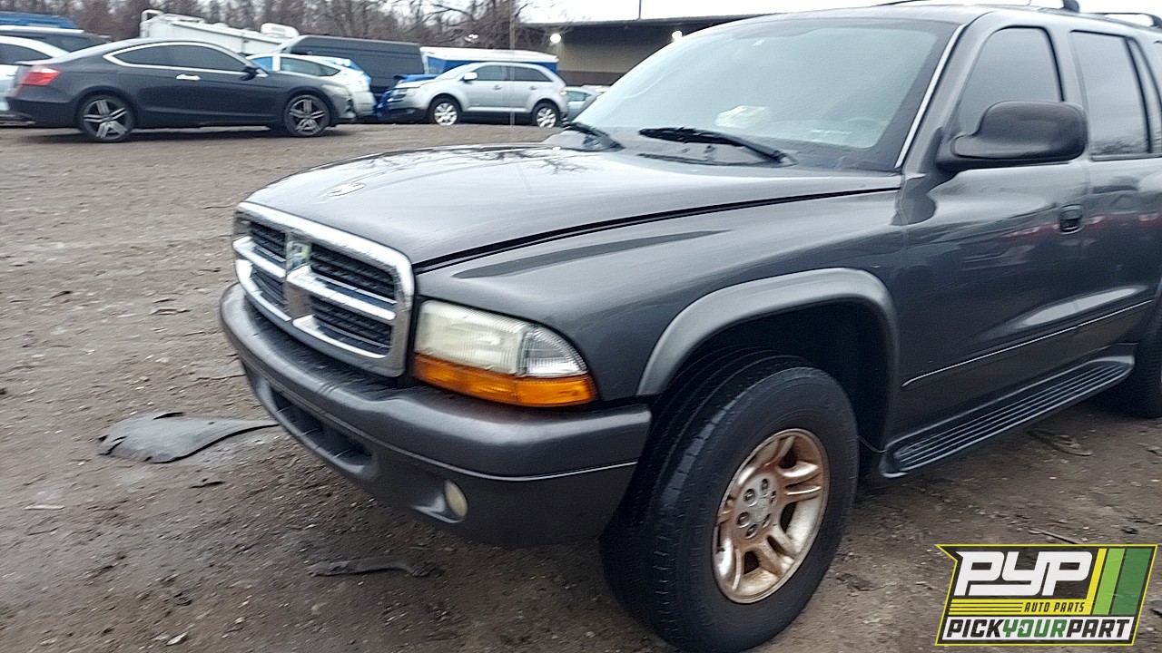 2003 DODGE DURANGO partes disponibles