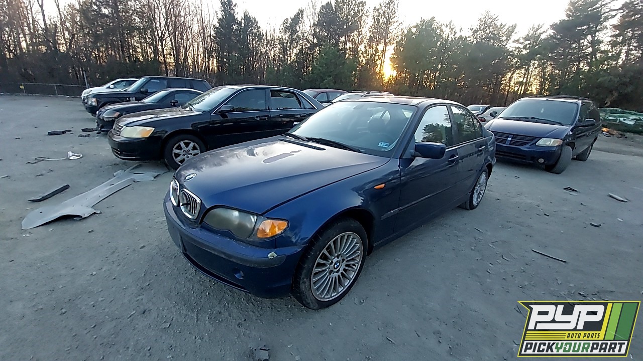 2003 BMW 325XI partes disponibles