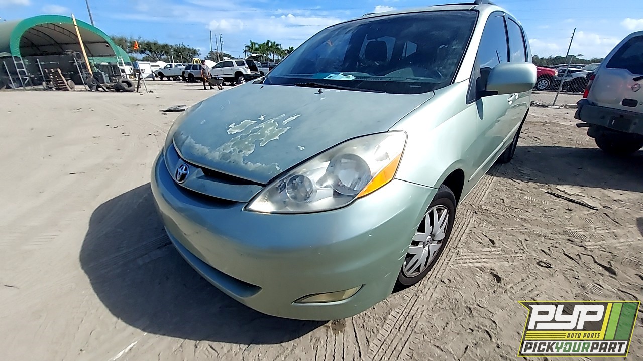 2007 TOYOTA SIENNA partes disponibles