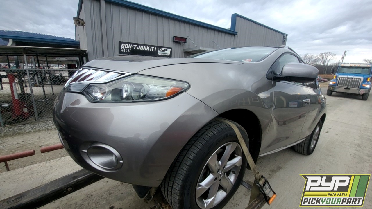 2010 NISSAN MURANO partes disponibles